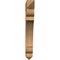 Ekena Millwork Olympic Arts & Crafts Rough Sawn Bracket, Western Red Cedar, 6"W x 42"D x 48"H BKT06X42X48OLY03RWR - alternate 4
